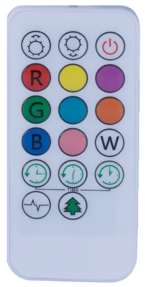 MESMED Świetlaczki - lampka silikonowa z pilotem | Piesełek