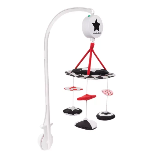 CANPOL BABIES - karuzela kontrastowa z pozytywką | SENSORY TOYS 