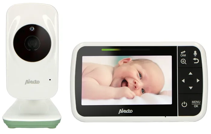 ALECTO DVM149GN - niania elektroniczna z kamerą i wyświetlaczem 4,3'' + projektor nocnego nieba GRATIS!