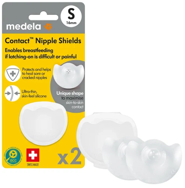 MEDELA - nakładki Contact na brodawki | osłonki S