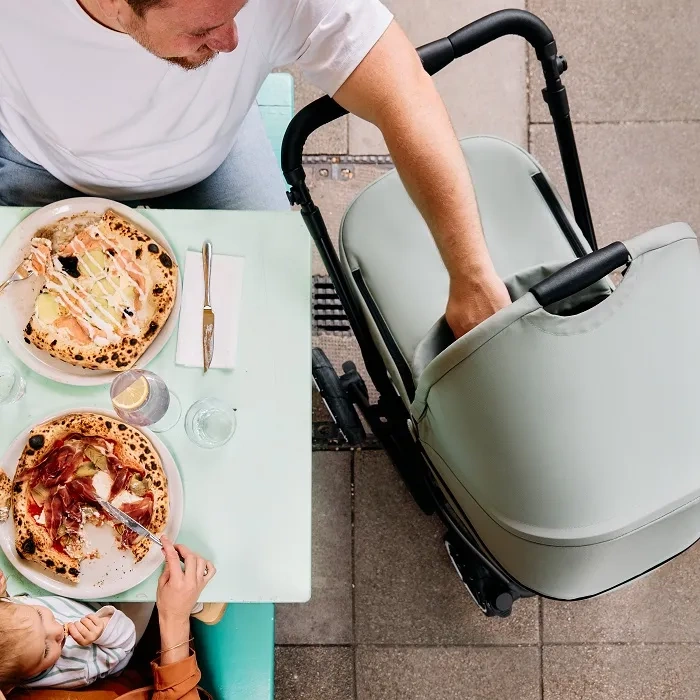 ABC DESIGN Salsa 4 Air - wózek wielofunkcyjny, zestaw 2w1 | Olive