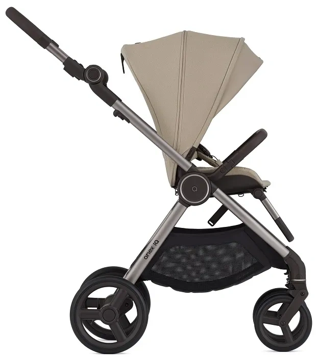 ANEX IQ Premium - wózek wielofunkcyjny, zestaw 3w1 z buggy | Crema