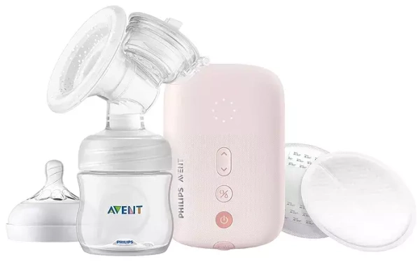 PHILIPS AVENT - laktator elektryczny z butelką Natural 125 ml