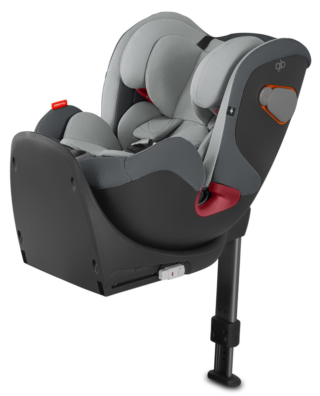 GB Convy-Fix - fotelik samochodowy RWF 0-25 kg | London Grey