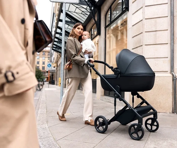 ANEX Eli - wózek wielofunkcyjny, zestaw 2w1 | Midnight