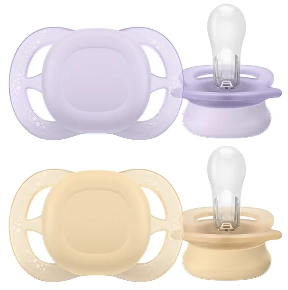 PHILIPS AVENT Ultra Start - smoczek ortodontyczny 2 szt. | 0-2 m