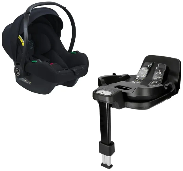 AVIONAUT Cosmo Smart - fotelik samochodowy 40-87 cm + obrotowa baza IQ Orbit | Black