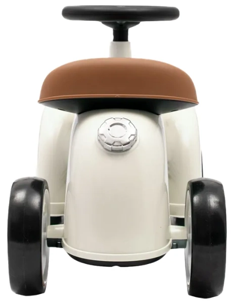 BABY MIX Classic - jeździk retro z klaksonem | Beżowy