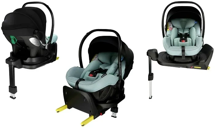 AVIONAUT Pixel PRO 2.0 C - fotelik samochodowy 0-13 kg + obrotowa baza IQ Orbit | Grey