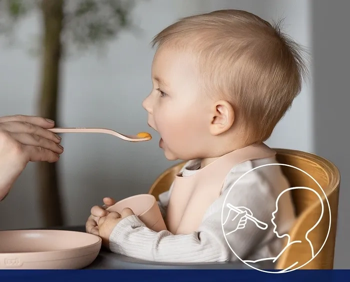 LOVI - pierwsza łyżeczka do karmienia 2 szt. | Granola