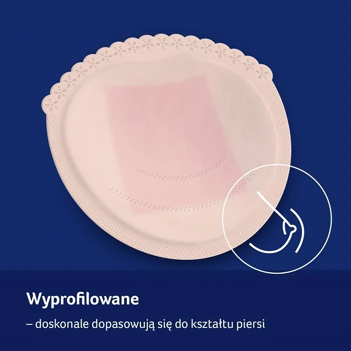 LOVI Discreet Elegance - antybakteryjne wkładki laktacyjne 60 szt. | białe