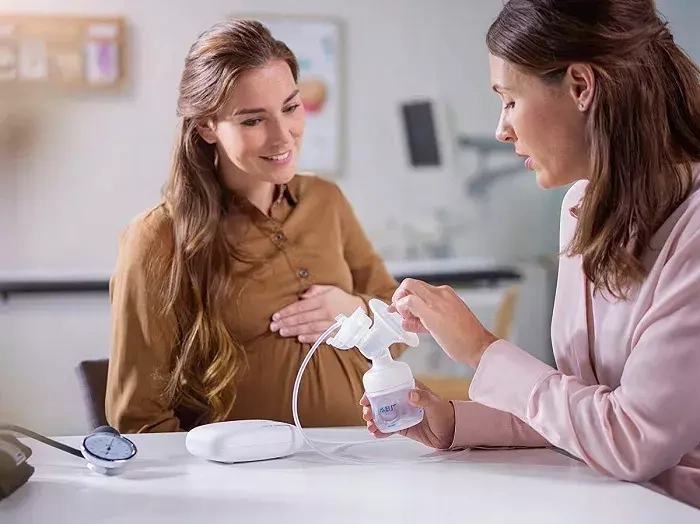 PHILIPS AVENT - laktator elektryczny z butelką Natural 125 ml