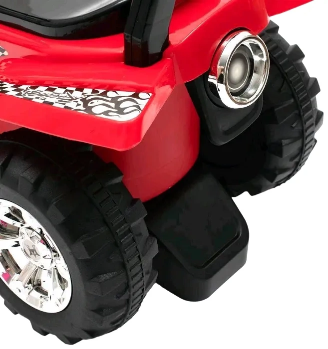 BABY MIX Quad - jeździk z melodiami, klaksonem i światłami | Różowy