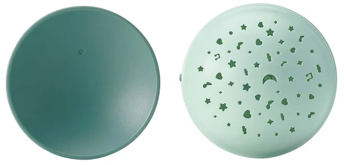 ALECTO BC130 - projektor 2w1 z białym szumem i kołysankami | Miętowy