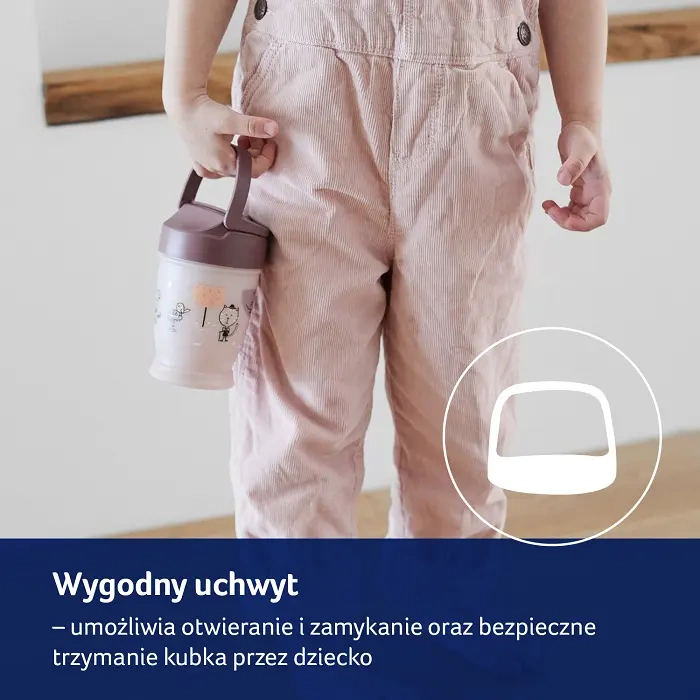 LOVI - kubek ze słomką Freestyle 250 ml Lovely Girl | 11m+