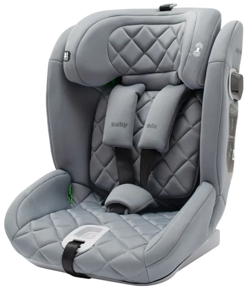 BABY MIX Hero Pro i-Size - fotelik samochodowy 76-150 cm | Grey