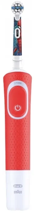 ORAL-B D100 Kids - elektryczna szczoteczka do zębów dla dzieci 3+ | Spider-Man