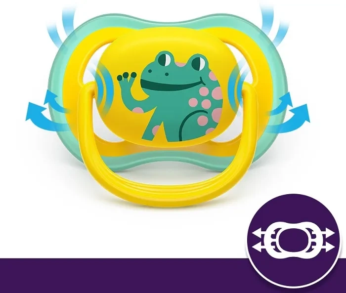 PHILIPS AVENT Ultra Air - smoczek ortodontyczny 2 szt. | 18 m+