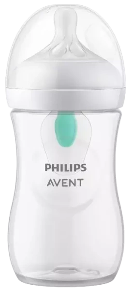 PHILIPS AVENT Natural Response - butelka z nakładką antykolkową AirFree 260 ml  | 1 m+