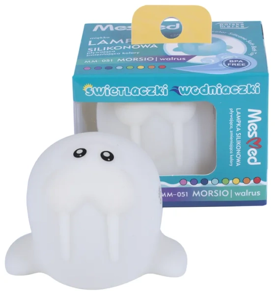 MESMED Świetlaczki Wodniaczki - pływająca lampka silikonowa zmieniająca kolory | Morsio