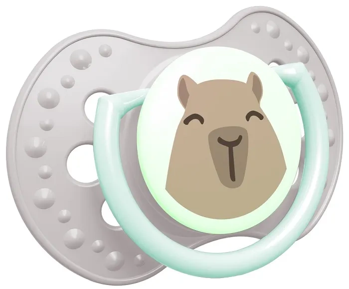 LOVI CapiChill - 2 x smoczek silikonowy dynamiczny 0-6 m | Boy