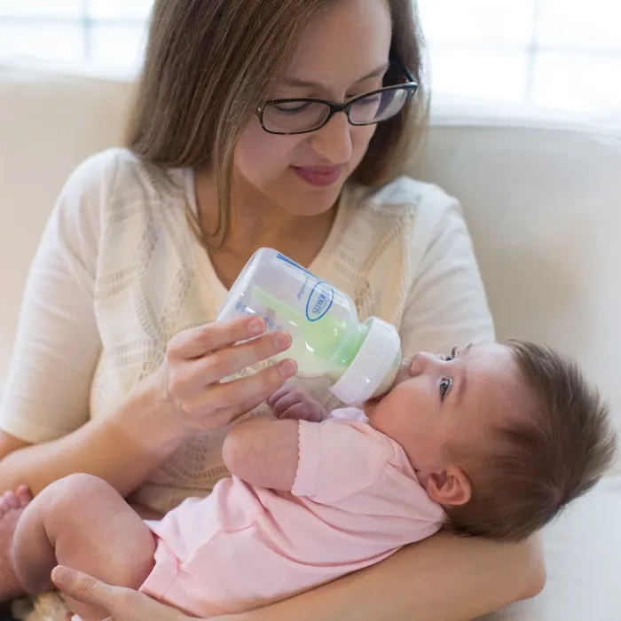 DR BROWN'S Options+ - antykolkowa, szeroka butelka 150 ml, poziom 1 | 0 m+