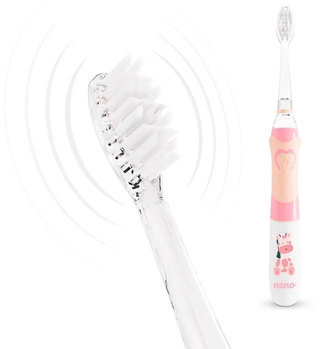NENO Fratelli - elektroniczna szczoteczka do zębów dla dzieci od 6 lat | Pink