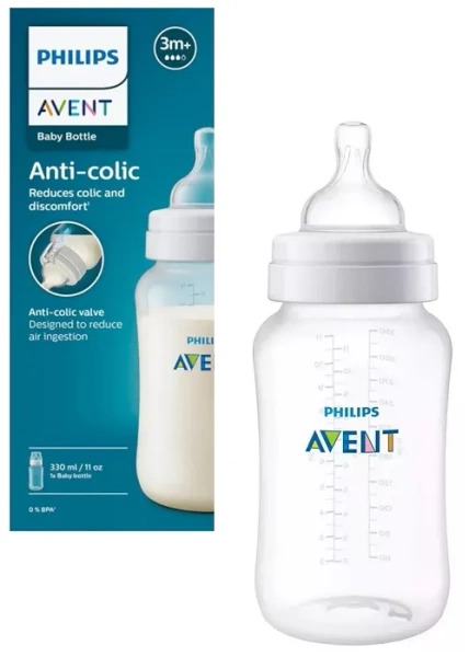 PHILIPS AVENT Anti-colic - butelka antykolkowa 330 ml | 3 m+