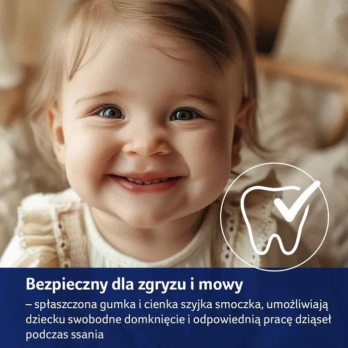 LOVI - smoczek silikonowy dynamiczny BLOSSOM IVORY 2 szt. | 6-18m