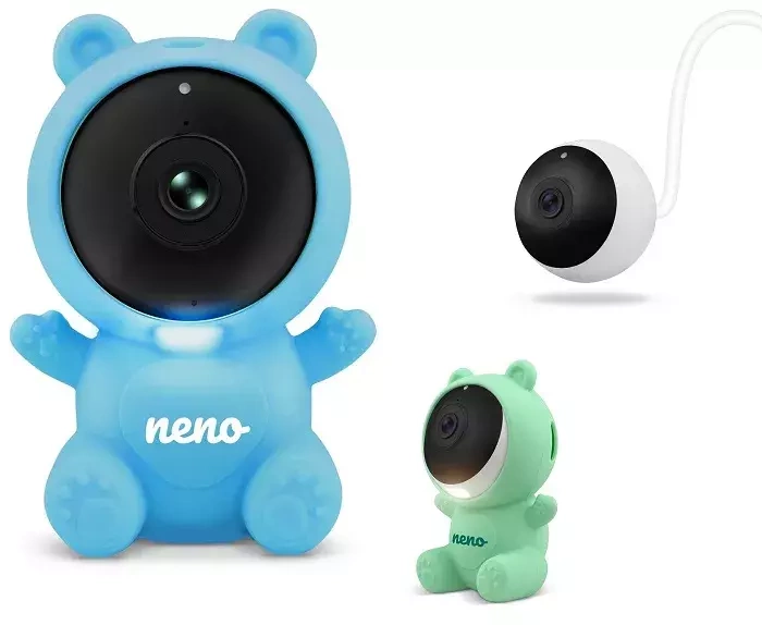 NENO Lui - silikonowa obudowa do niani elektronicznej | Niebieska