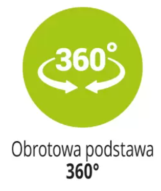 BABYSAFE Rhodesian - obrotowy fotelik samochodowy RWF FWF 0-18 kg | Black