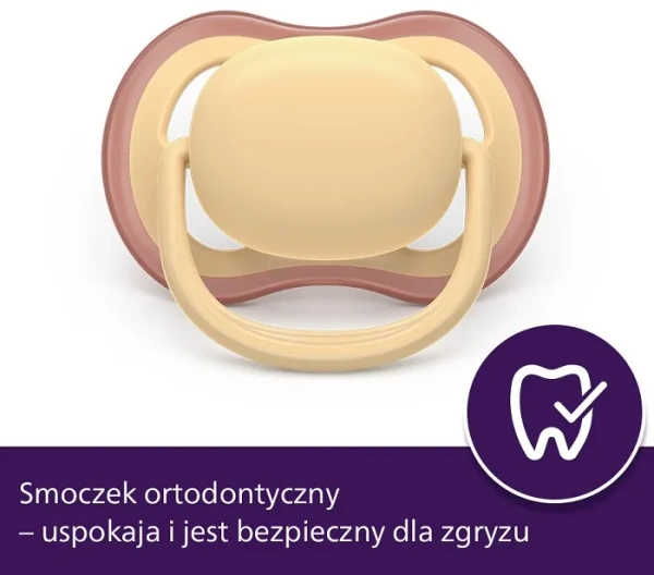 PHILIPS AVENT Ultra Air Day&Night - smoczek ortodontyczny 2 szt. | 0-6 m