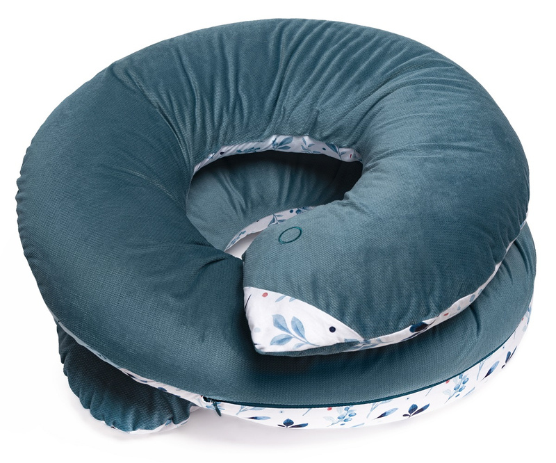 YOONCO - poduszka wielofunkcyjna ciążowa XL | Berry