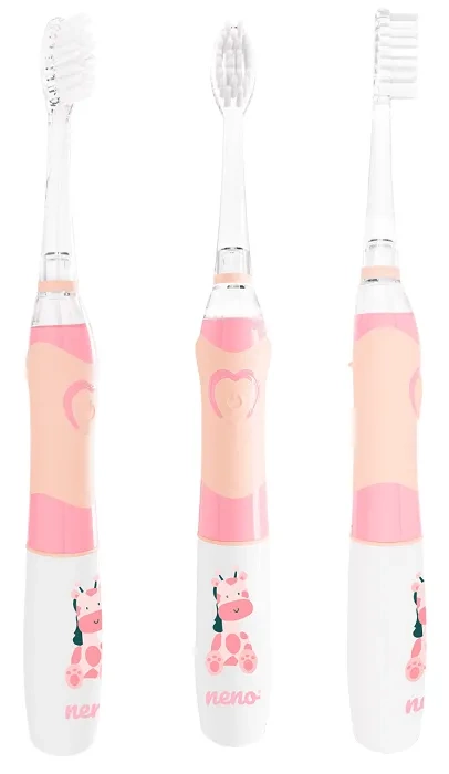 NENO Fratelli - elektroniczna szczoteczka do zębów dla dzieci od 6 lat | Pink