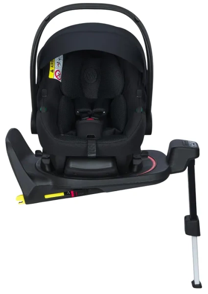 AVIONAUT Cosmo Airflow - fotelik samochodowy 40-87 cm + obrotowa baza IQ Orbit | Black