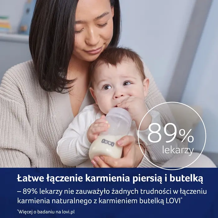 LOVI - butelka szklana Diamond Glass 150 ml Botanic | 0m+