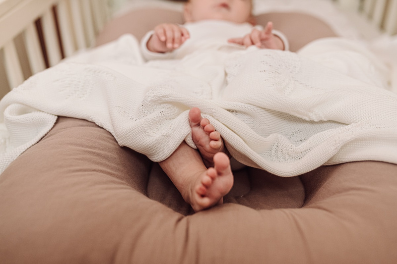 YOONCO Dmuchawce - kocyk bambusowy 80x100 cm | Szary