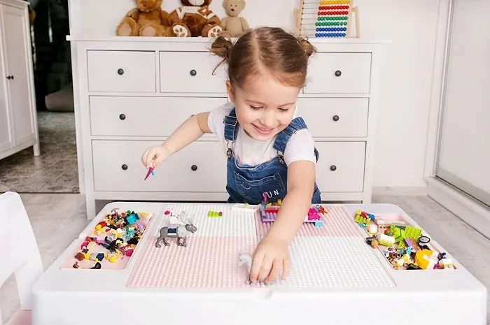 TEGA BABY Multifun Eco - wielofunkcyjny stolik z krzesełkiem | Szary