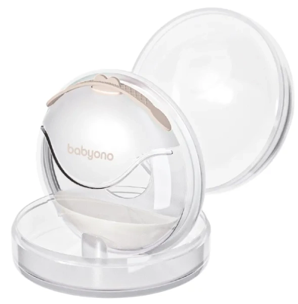 BABYONO - 2 x kolektory mleka/muszle laktacyjne + etui