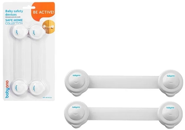 BABYONO - zabezpieczenia szaf przesuwnych, lodówek, szafek narożnych 2 szt.