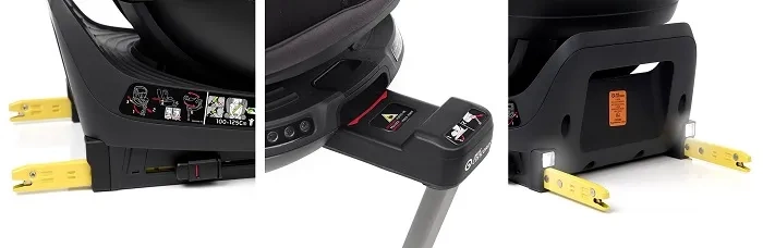 JANE CONCORD iTourer - obrotowy fotelik samochodowy 360º, 40-125 cm | Mars Gray