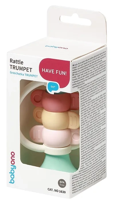 BABYONO - grzechotka | Trumpet