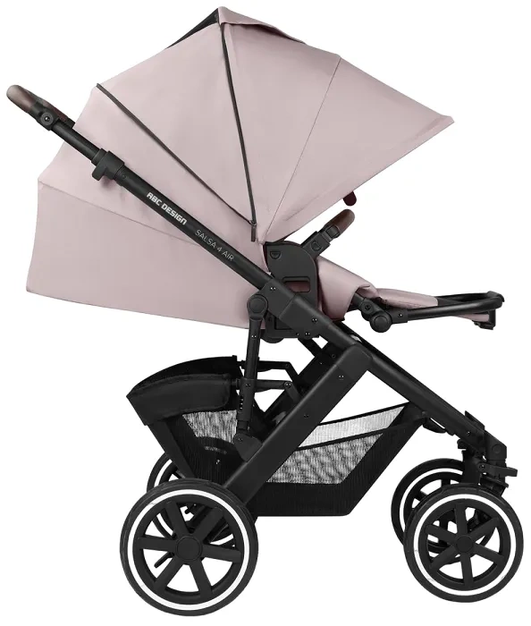 ABC DESIGN Salsa 4 Air - wózek wielofunkcyjny, zestaw 2w1 | PURE EDITION: Berry