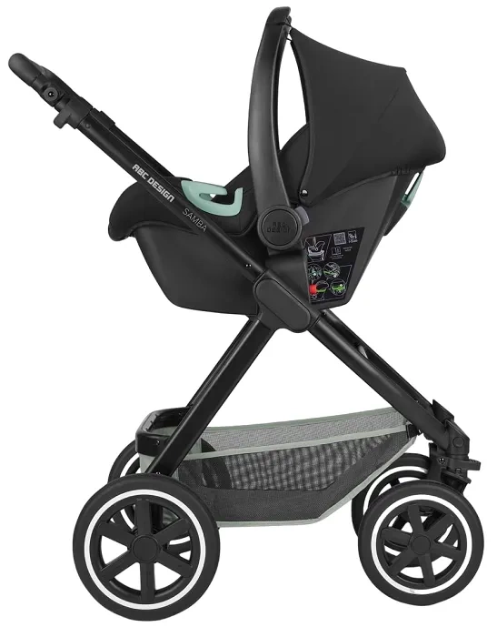 ABC DESIGN Samba - wózek wielofunkcyjny, zestaw 2w1 | Pine