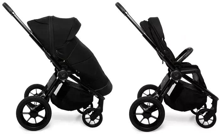 MUUVO Quick SE 2 - wózek spacerowy | Chromium Black