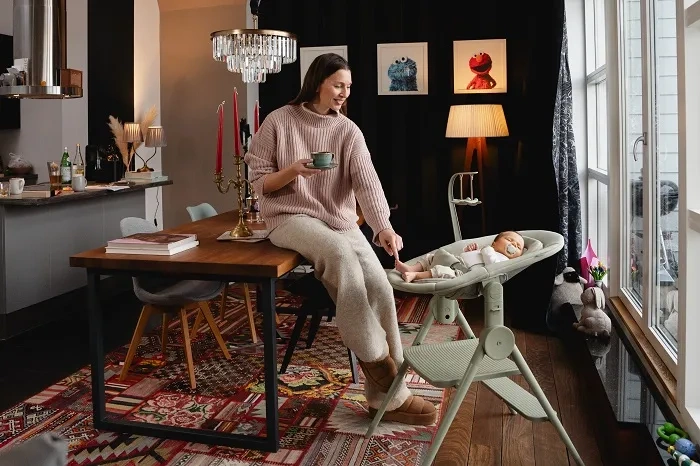 ANEX Ozy - krzesełko do karmienia 3w1 | Shade