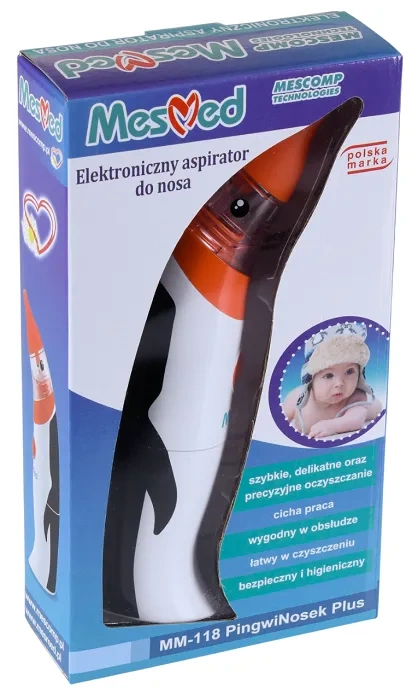 MESMED - elektryczny aspirator do nosa | PingwiNosek Plus