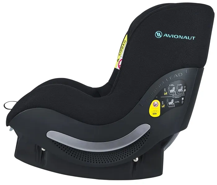 AVIONAUT Aerofix RWF Smart - fotelik samochodowy 0-18,5 kg + obrotowa baza IQ Orbit | Black