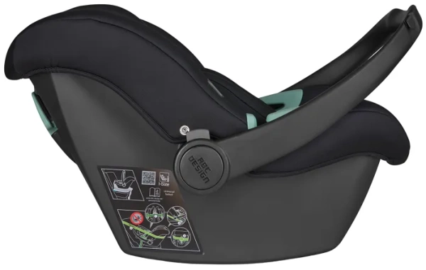 ABC DESIGN Tulip i-Size - fotelik samochodowy 0-13 kg | Black