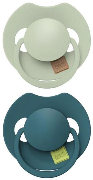 LOVI Prime - 2 x smoczek silikonowy dynamiczny 18 m+ | Pistachio/Green